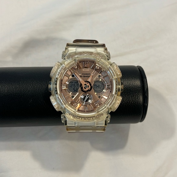 Clear rose gold G-Shock